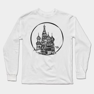 Russia -  S. Basil's Cathedral Long Sleeve T-Shirt